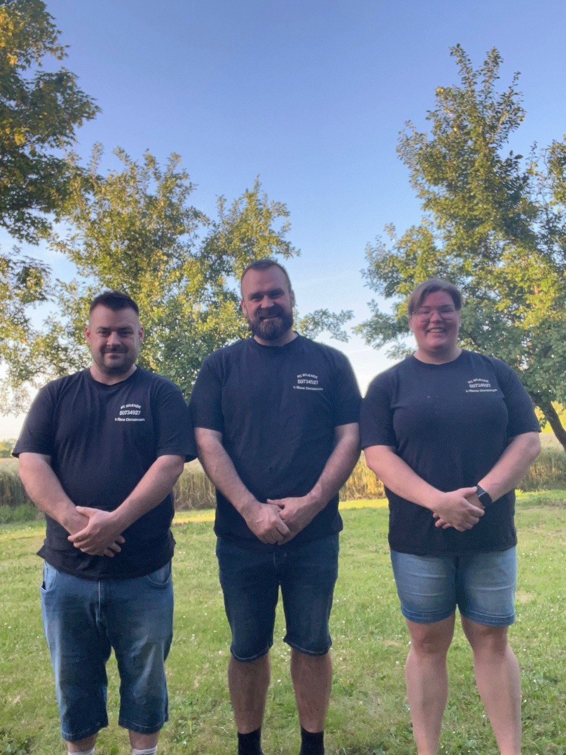 Holdet bag RC Brænde — René, Sune og Simone